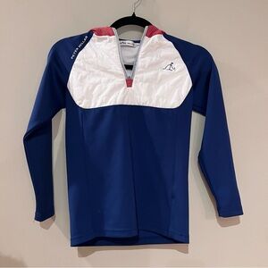 Peter Millar Kids Hyperlight Weld Hybrid Half-Zip Hoodie